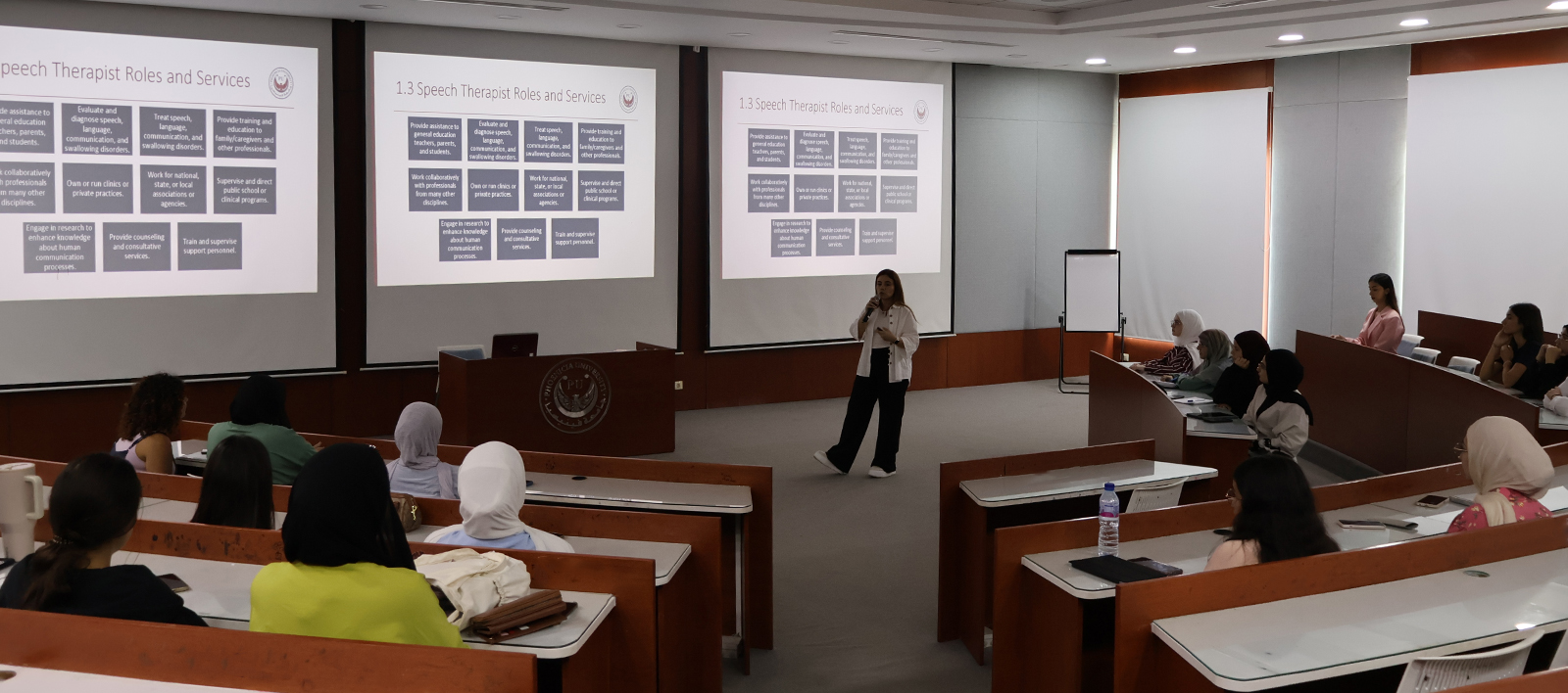 Speech Therapy Department Holds Orientation for New Students